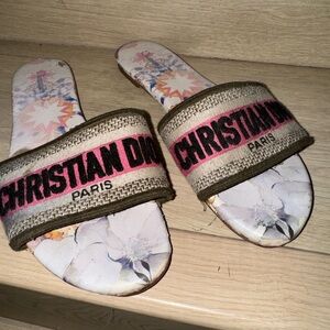 Limited edition Christian Dior slides
